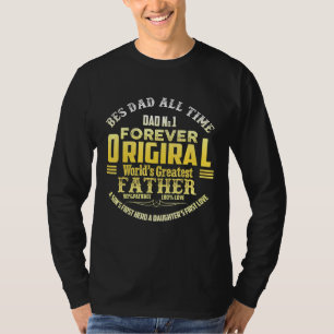 Bester Vater Ganzer Vater Nr. 1 für immer Weltbest T-Shirt