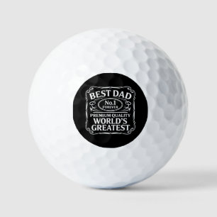 Bester Vater Golfball