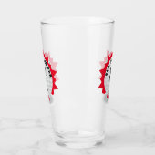Bester Vater Golfer Pub Personalisiert Glas (Links)