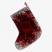 Bester Vater Großer Weihnachtsstrumpf (Rückseite (Hängend))