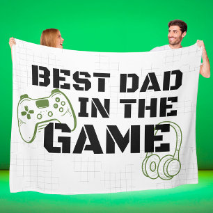 Bester Vater im Game Große Gabe für Gamer Fleecedecke