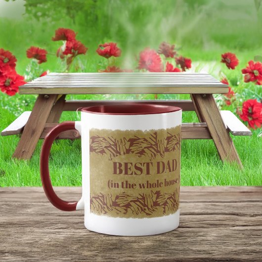 Bester Vater im gesamten Haus Tasse