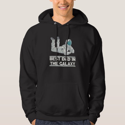 Bester Vater im Universum Hoodie (Vorderseite)
