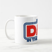 Bester Vater im Universum Kaffeetasse (Links)