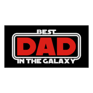 Bester Vater im Universum Poster