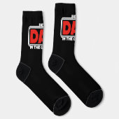 Bester Vater im Universum Socken (Rechts)