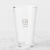 Bester Vater im Universum Space Vector Design_1 Glas (Rückseite)