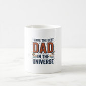 Bester Vater im Universum Space Vector Design_1 Kaffeetasse (Mittel)