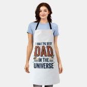 Bester Vater im Universum Space Vector Design_1 Schürze (Getragen)