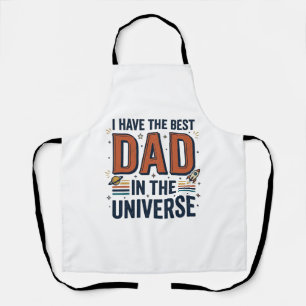 Bester Vater im Universum Space Vector Design_1 Schürze