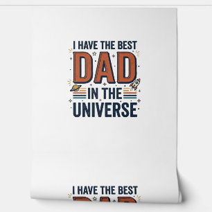 Bester Vater im Universum Space Vector Design_1 Tapete