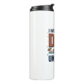Bester Vater im Universum Space Vector Design_1 Thermosbecher (Nach links gedreht)