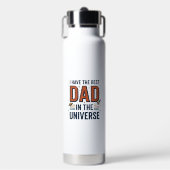 Bester Vater im Universum Space Vector Design_1 Trinkflasche (Vorderseite)