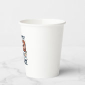 Bester Vater im Universum Space Vektor Design_1 Pappbecher (Links)