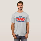 Bester Vater im Universum T-Shirt (Vorne ganz)