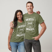 Bester Vater im Universum T-Shirt (Unisex)