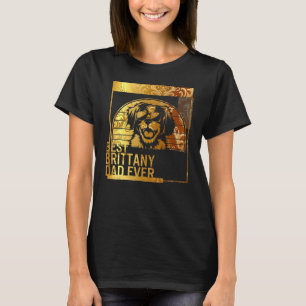 Bester Vater in der Bretagne Ever Dog Papa für Män T-Shirt