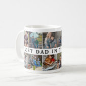 Bester Vater in der Fotogalerie der Weltstars Kaffeetasse (Vorderseite Links)