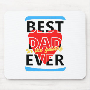 Bester Vater in der Galaxie aller Zeiten Mousepad