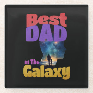 Bester Vater in der Galaxie Glasuntersetzer
