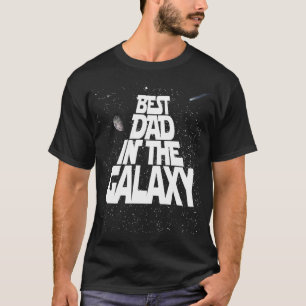 Bester Vater in der Galaxie T-Shirt