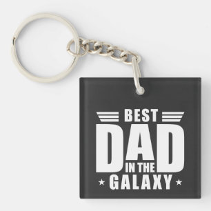 Bester Vater in der Galaxie - Vatertag, Geburtstag Schlüsselanhänger