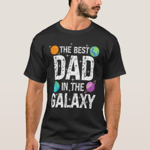 Bester Vater in der Galaxie Vatertagsgeschenk fü T-Shirt