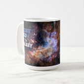 Bester Vater in der Galaxy Father Gift Tasse (Vorderseite Links)