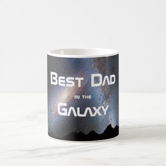 Bester Vater in der Galaxy Tasse (Mittel)