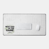 Bester Vater in der Game Computer Desk Mat Schreibtischunterlage (Tastatur & Maus)