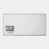 Bester Vater in der Game Computer Desk Mat Schreibtischunterlage (Vorderseite)