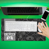 Bester Vater in der Game Digital Dark Desk Mat Schreibtischunterlage