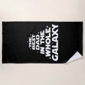 Bester Vater in der gesamten Galaxie - Vatertag Strandtuch (Vorderseite)