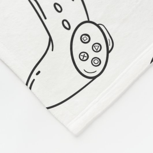 Bester Vater in der Spielskizze White Large Fleecedecke (Ecke)