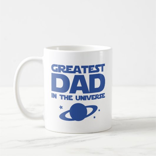 Bester Vater in der Tasse des Universums (Links)