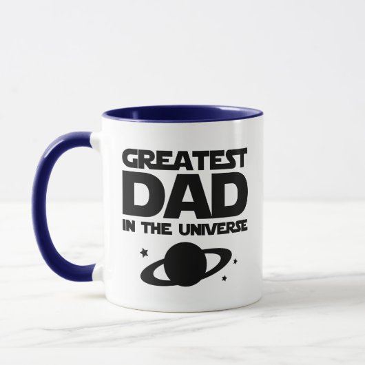 Bester Vater in der Tasse des Universums (Links)