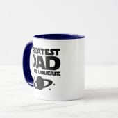 Bester Vater in der Tasse des Universums (Vorderseite Links)