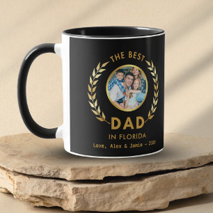 Bester Vater in Florida, benutzerdefiniert, Foto S Tasse