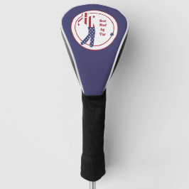 Bester Vater in Par| American Flag Golf Player Headcover