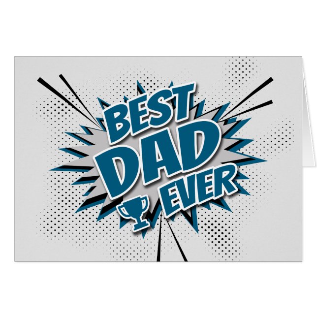 Bester Vater je (Vorderseite (Horizontal))