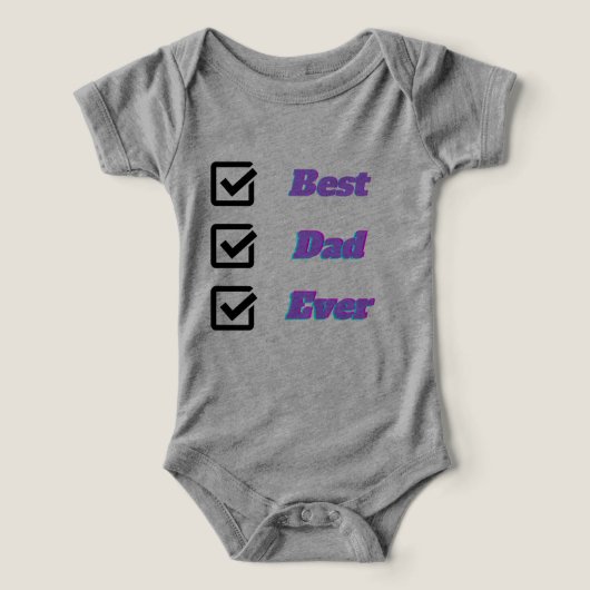 Bester Vater je (Design Vorderseite)