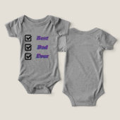 Bester Vater je (Design Vorderseite & Rückseite)