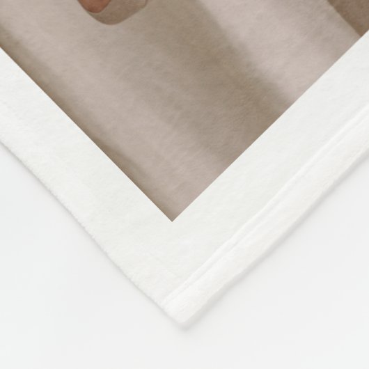 Bester Vater je 11 FotoCollage Fleecedecke (Ecke)