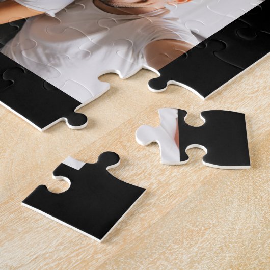 Bester VATER je 12 FotoCollage Puzzle (Seite)