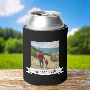 Bester Vater je 2 Foto Dosenkühler