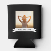 Bester Vater je 2 Foto Dosenkühler (Rückseite)