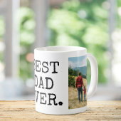 Bester Vater je 2 Foto Kaffeetasse