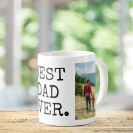 Bester Vater je 2 Foto Kaffeetasse