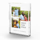 Bester Vater je 3 Fotocollage-Block Fotoblock (Rechts)
