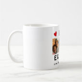 Bester Vater je 3 FotoCollage individuell Kaffeetasse (Links)